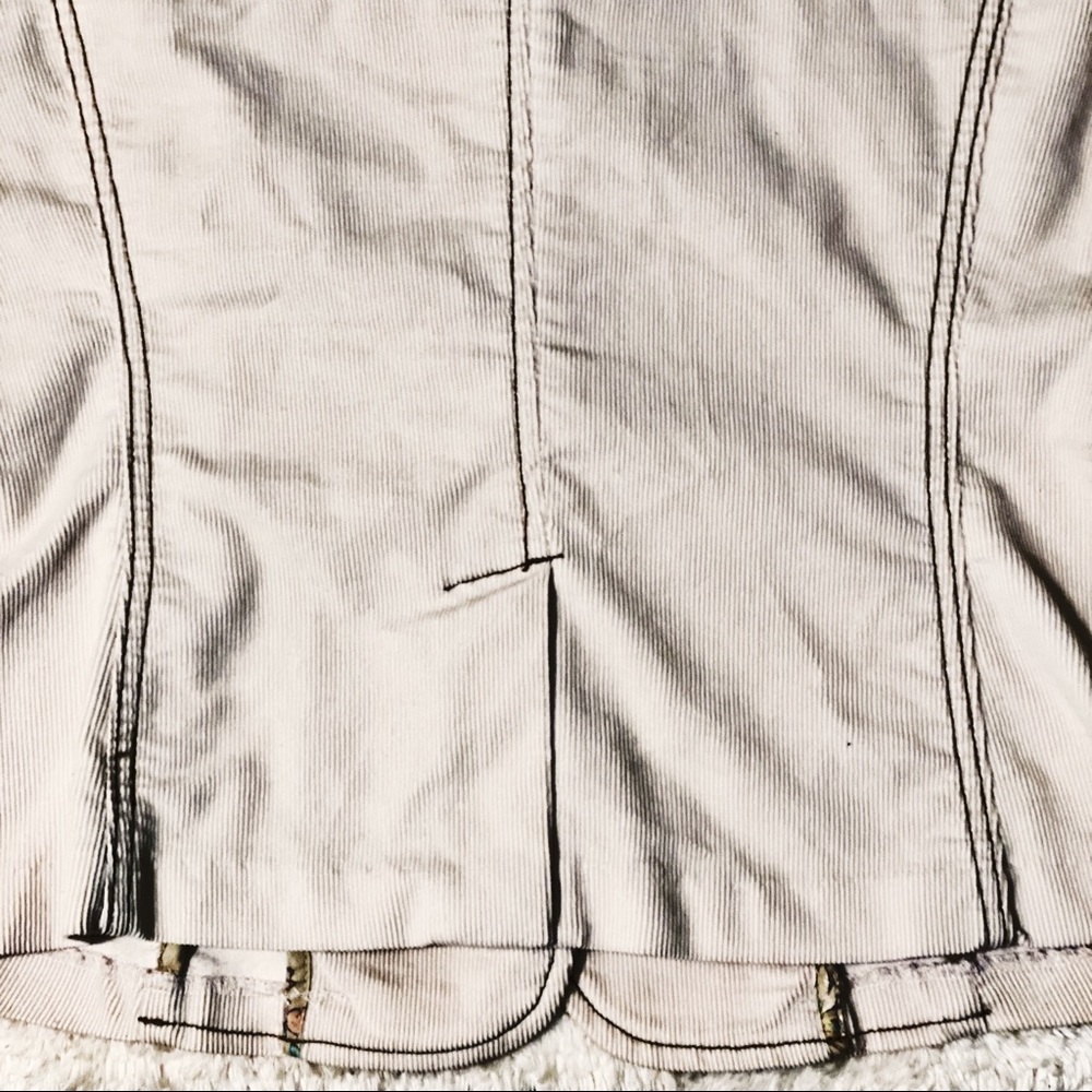 GAP Corduroy Stretch Fitted Blazer NWOT - Picture 15 of 16